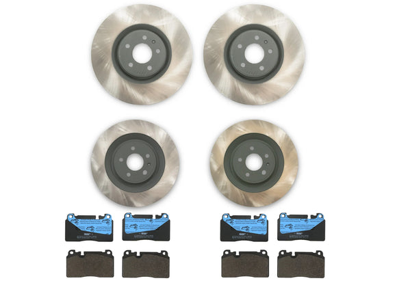 Flat 6 Motorsports - Complete OEM Brake Replacement Kit (Macan Base)