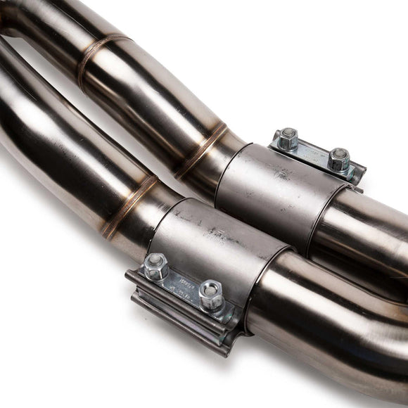 Fabspeed Porsche Macan S / GTS / Turbo V6 Resonator Delete Intermediate X-Pipe (2019-2021)