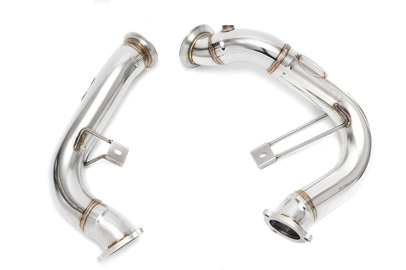 Fabspeed Macan Turbo / S Primary Cat Bypass Downpipes (2014-2018)