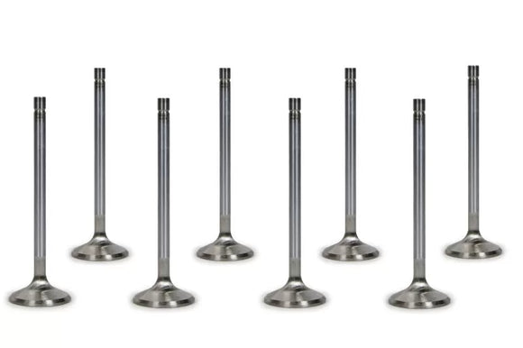 Manley LS-7 Small Block Chevy 1.615 Head DIA / .3136 Stem DIA Race Master Exhaust Valves (Set of 8)