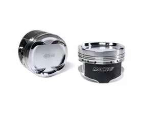Manley 93-98 Toyota Supra Turbo (2JZGTE) 86mm STD Bore 9:1 Dish Piston Set with Ring