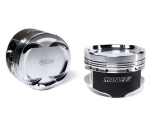 Manley 03-06 Evo 8/9 (7 Bolt 4G63T) 85.5mm +.5mm Over Bore 100mm Stroke 8.5:1 Dish Pistons w/ Rings