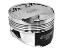 Manley Toyota 2JZGTE 86.5mm Bore +.5mm Oversize -8cc Dish 9:1 CR Turbo Tuff Piston Set w/ Rings-1
