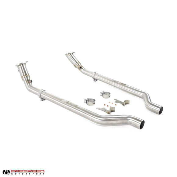Fabspeed Maserati GranTurismo Cat Bypass Pipes (2008-2019)