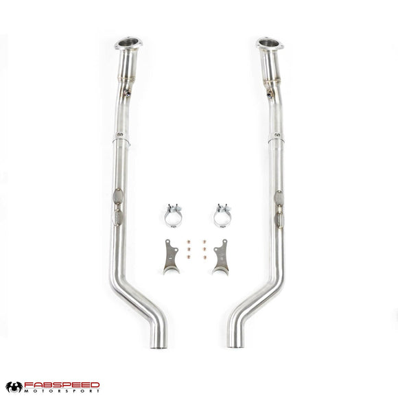 Fabspeed Maserati GranTurismo Cat Bypass Pipes (2008-2019)