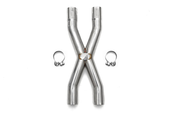 Fabspeed Maserati Quattroporte Resonator Bypass X-Pipe (2004-2007)