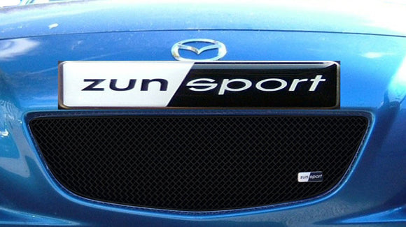 Zunsport Mazda RX8 Front Upper Grille - Black finish