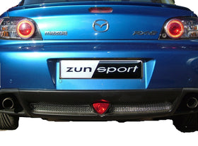 Zunsport Mazda RX8 Rear Grille - Silver finish