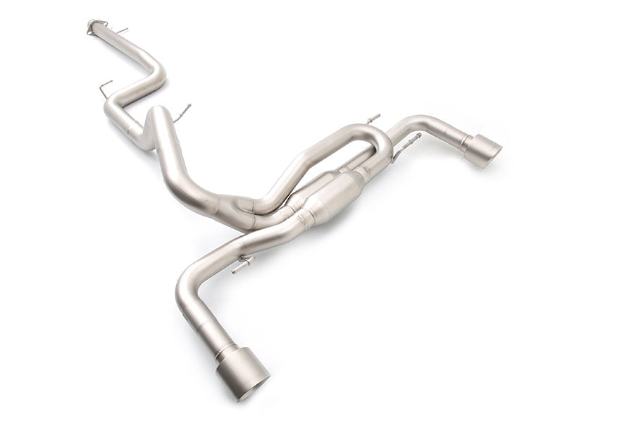 CP-e MazdaSPEED3 Gen. 2 '10- 3 Triton Dual Cat-Back Exhaust / 304SS Mandrel Bend Polished Tips - 0