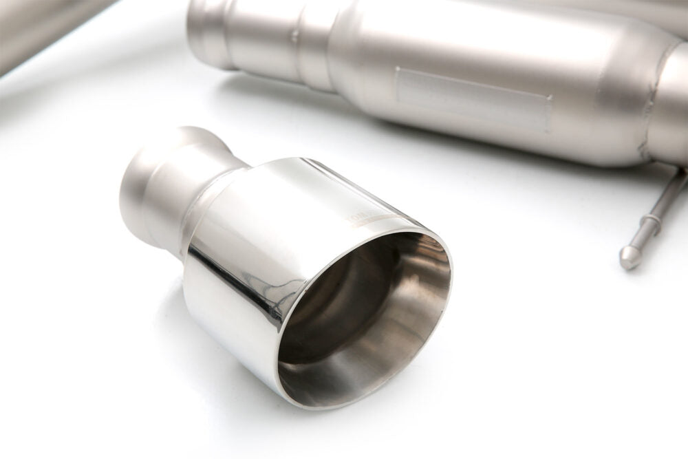 CP-e MazdaSPEED3 '07-'09.Nexus Single Cat Back Exhaust. 3.00 Stainless Steel. 4