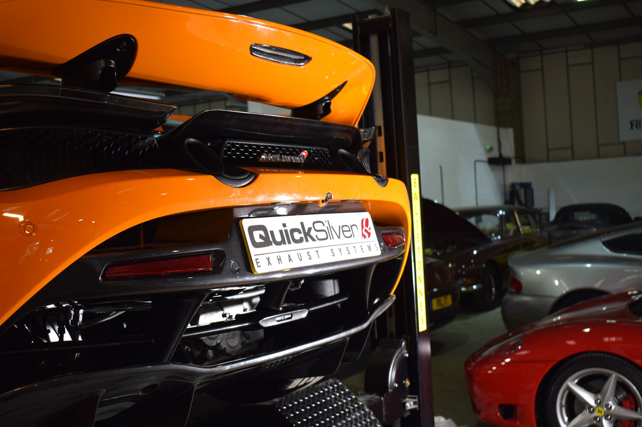 McLaren 720S Ceramic Coated Catalyst Replacement Pipes (2017 on)