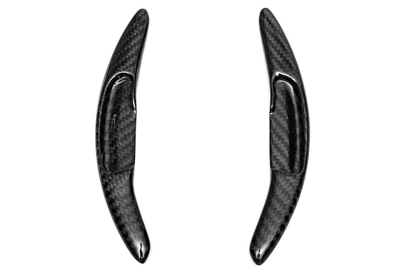 Carbon Fiber McLaren 650S / MP4-12C GT Style Extended Shifter Paddles