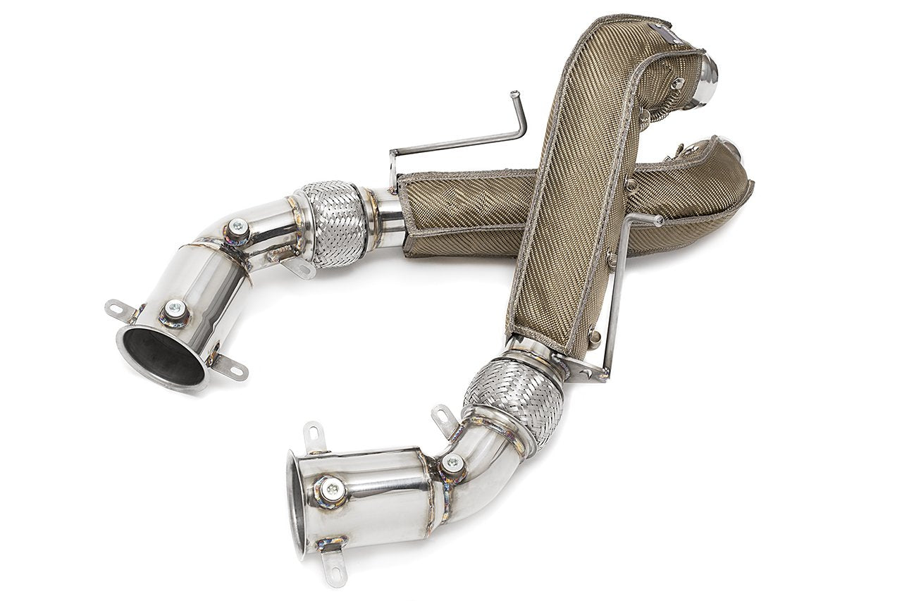 Fabspeed McLaren 650S Cat Bypass Pipes