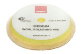 RUPES Medium DA wool pads (Yellow) 150-170mm