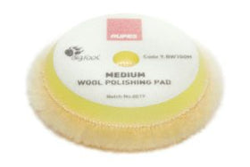 RUPES Medium DA wool pads (Yellow) 80-90mm. 48 pcs