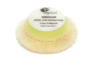 RUPES Medium DA wool pads (Yellow) 30-45mm. 24 pcs