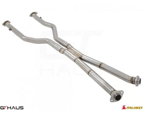 Meisterschaft Front & Mid Section Stainless Steel Cat-Back LSR Pipe