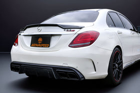 W205 C63 Carbon Fiber Spoiler - 0