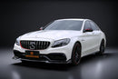 W205 C63 Carbon Fiber Front lip-2