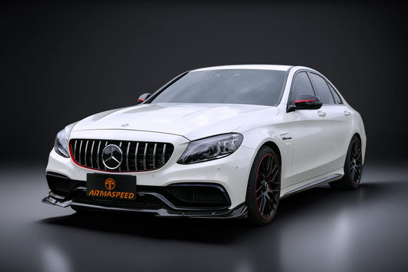 W205 C63 Carbon Fiber Front lip