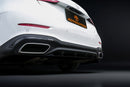 W206 C300 Rear Diffuser - ABS (3pcs) Gloss-2