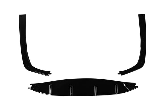 W206 C300 Rear Diffuser - ABS (3pcs) Gloss