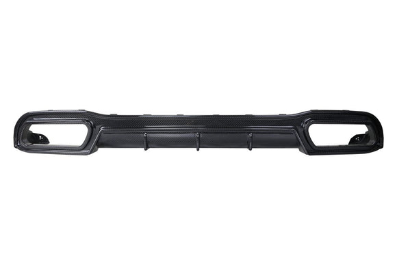 W213 E63 Carbon Fiber Rear Diffuser