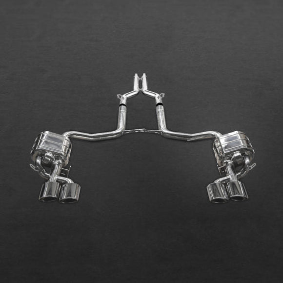 Capristo Valved Exhaust With Mid-Silencer Delete Pipes (CES3) - Mercedes AMG / W204 / C63 | 02MB02003008