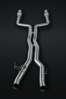 Mercedes E43AMG & E400 (A/C238) Valved Catback System, Mid Pipes, With CES-3-6