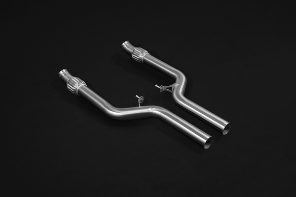 Mercedes S63 AMG (W222) 4.0 V8 BiTurbo - Valved Exhaust System & Mid-Pipes (Incl. CES-3 Remote)