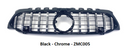 Zunsport Mercedes A Class W177 AMG GT-R Panamericana Style Front Grille - Black / Chrome ZMC005-1