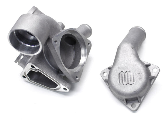 Thermostat Housing Kit in Cast Aluminum Metal | 2.8L | 3.2L 24v VR6