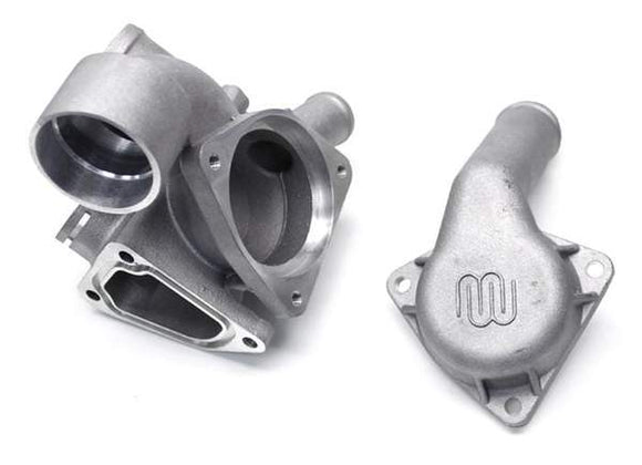 Thermostat Housing Kit in Cast Aluminum Metal | 2.8L | 3.2L 24v VR6