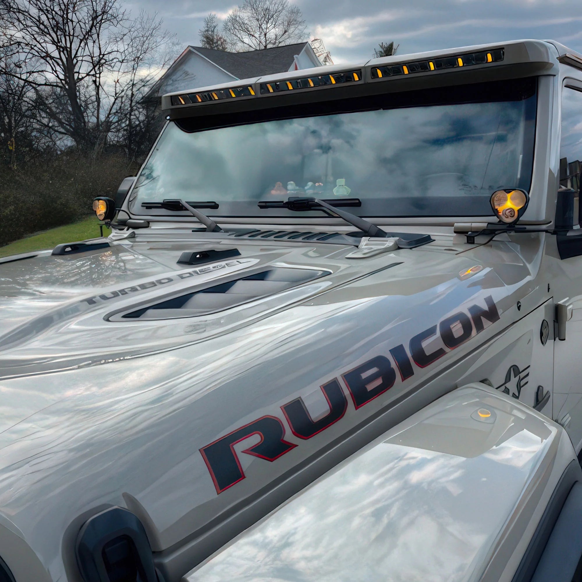 ORACLE Lighting Integrated Windshield Roof LED Light Bar System for Jeep Wrangler JL & Gladiator JT