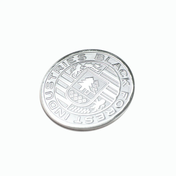 Chrome BFI Crest Coin for Heavy Weight Shift Knobs