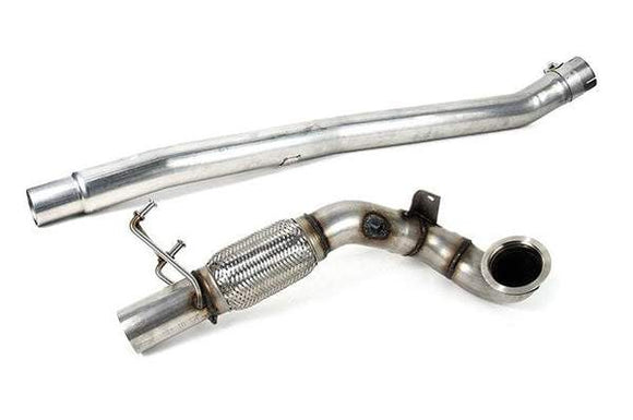 MILLTEK LARGE-BORE DOWNPIPE AND DE-CAT AUDI A3 2014 2020 FOR FITMENT WITH THE OE