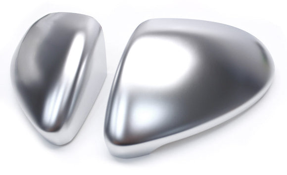 Velt Sport Brushed Aluminum Style Mirror Covers - VW / MK7 / Golf / GTi / R | Mk7-ALUM-005