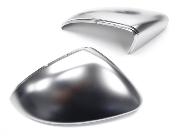 Velt Sport Brushed Aluminum Style Mirror Covers - VW / MK7 / Golf / GTi / R | Mk7-ALUM-005