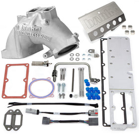 Banks Power 2007.5-2012 Ram 6.7L Monster-Ram Intake System Gen-2 w/Fuel Line-Natural w/Heater System - 0