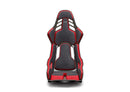 Recaro Podium CFK (CF/Kevlar) FIA/ABE Large/Right Hand Seat - Alcantara Blk/Leather Red-2