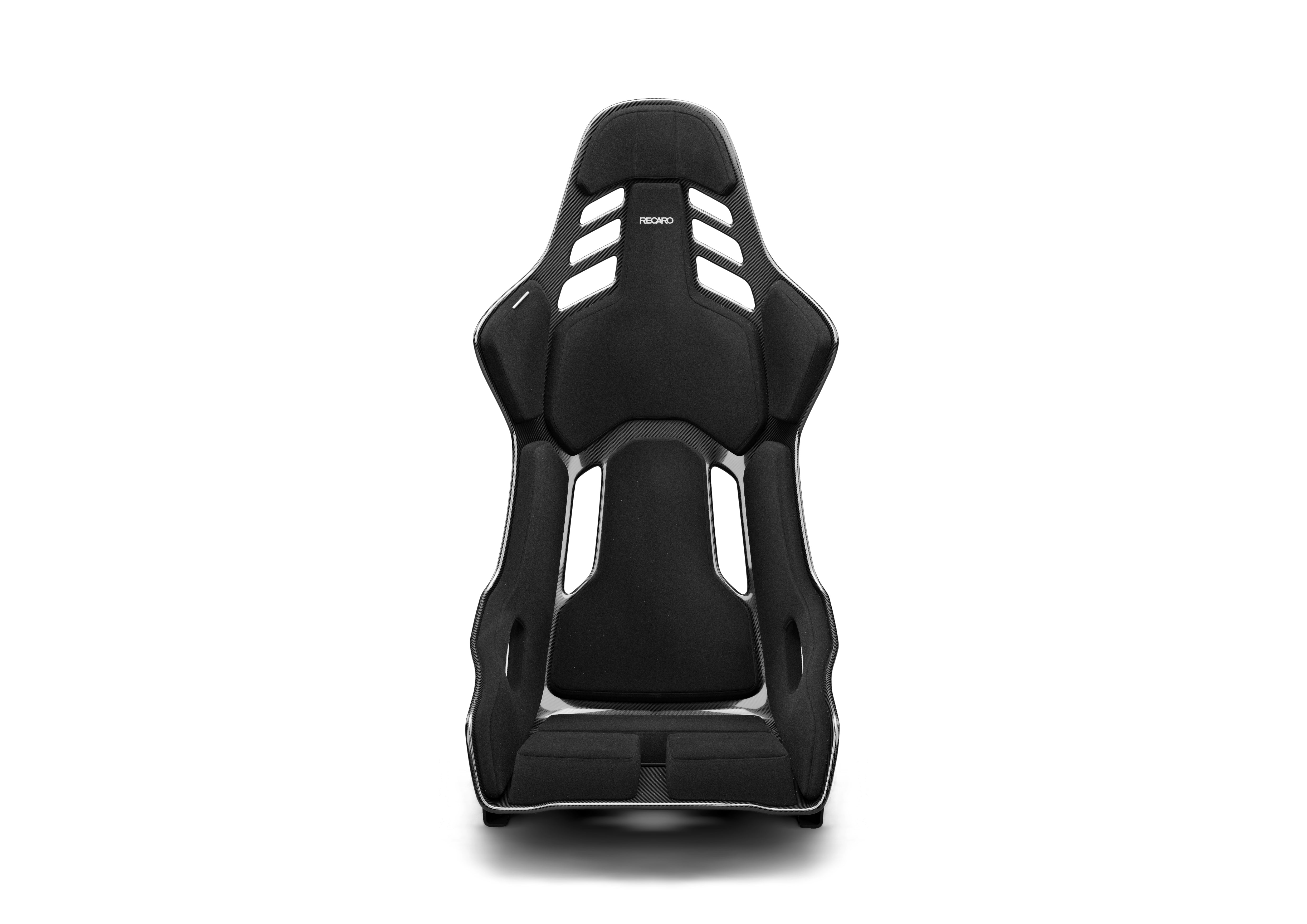 Recaro Podium CFK (CF/Kevlar) FIA/ABE Large/Left Hand Seat - Perlon Velour Blk - 0