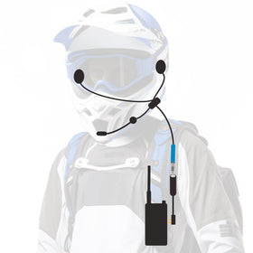 Rugged Radios ENDURO Moto Kit w/ GMR2 PLUS - GMRS Radio and Hand Mic