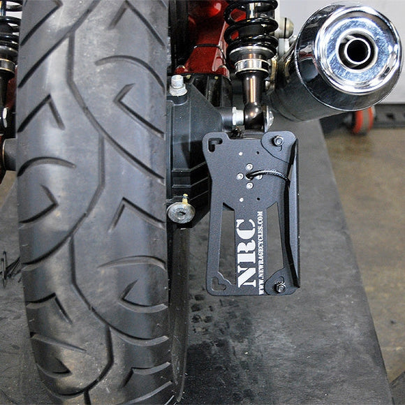 New Rage Cycles 13+ Moto Guzzi V7 Side Mount License Plate