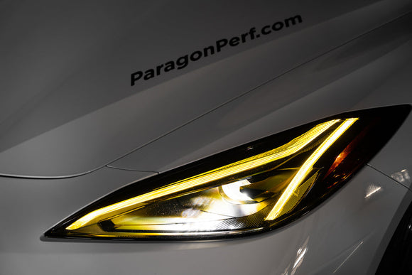 Motorsport+ C8 Corvette Race Style DRL LED Module Set - Yellow / Red / Blue