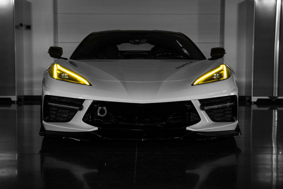 Motorsport+ C8 Corvette Race Style DRL LED Module Set - Yellow / Red / Blue
