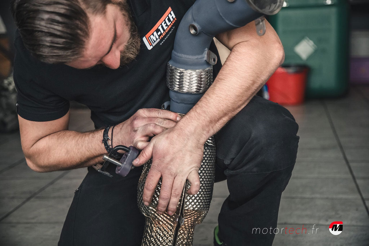 McLaren 540C Ceramic Coated Catalyst Replacement Pipes (2016 on)