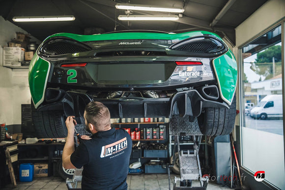 McLaren 540C Ceramic Coated Catalyst Replacement Pipes (2016 on)