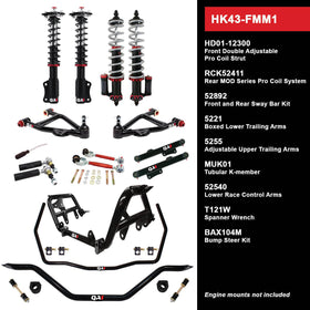 HK43-FMM1 Level 3 Full Vehicle Handling Kit, 79-86 Mustang, W/ Shocks