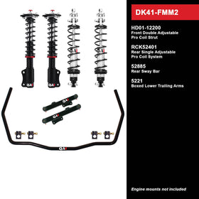 DK41-FMM2 DK41-FMM2 Level 1 Full Vehicle Drag Kit, 87-89 Mustang, W/ Shocks