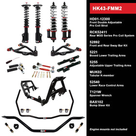 HK43-FMM2 Level 3 Full Vehicle Handling Kit, 87-89 Mustang, W/ Shocks